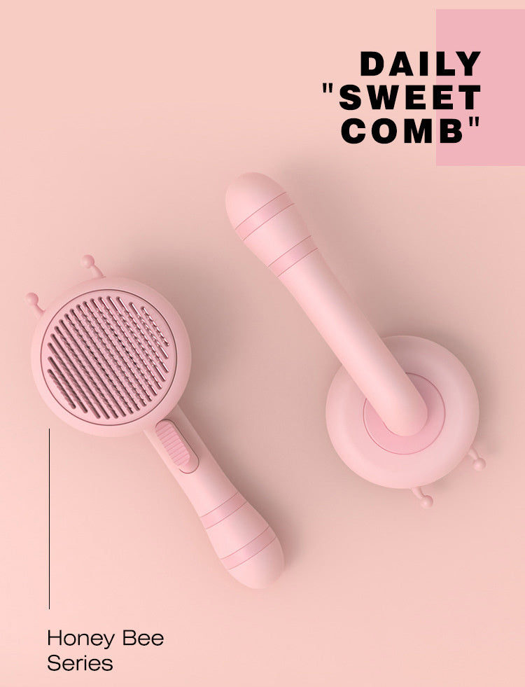 Transform Your Pet Grooming Routine with the Little Bee Pet Needle Comb